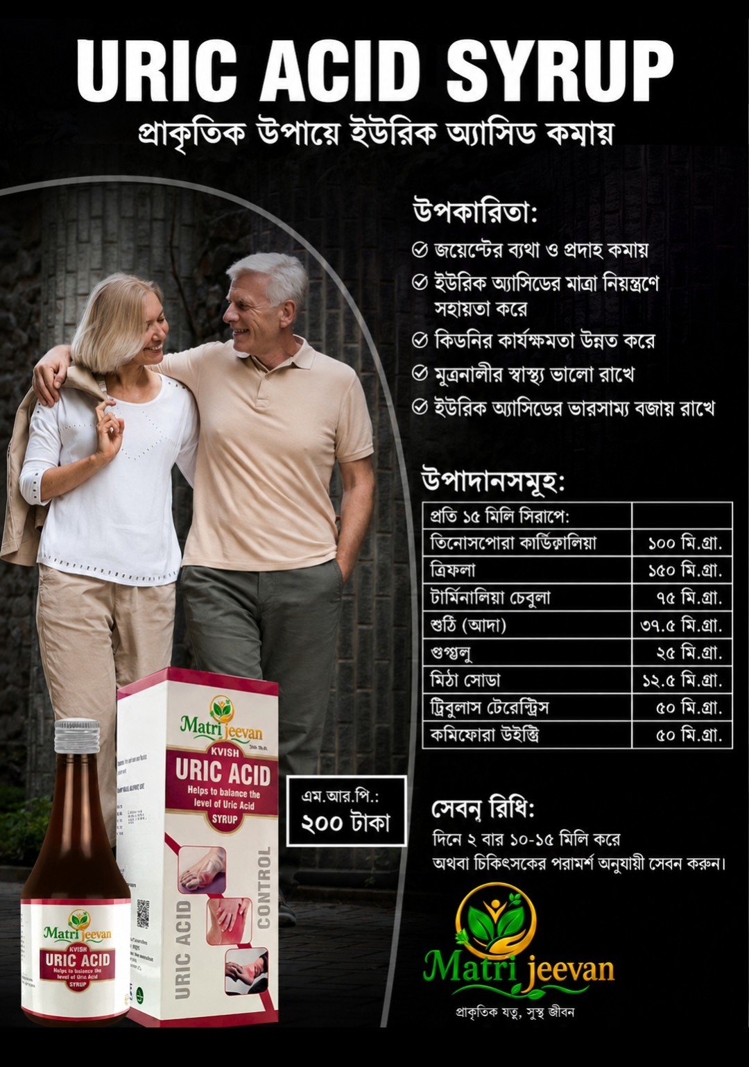 URIC ACID SYRUP