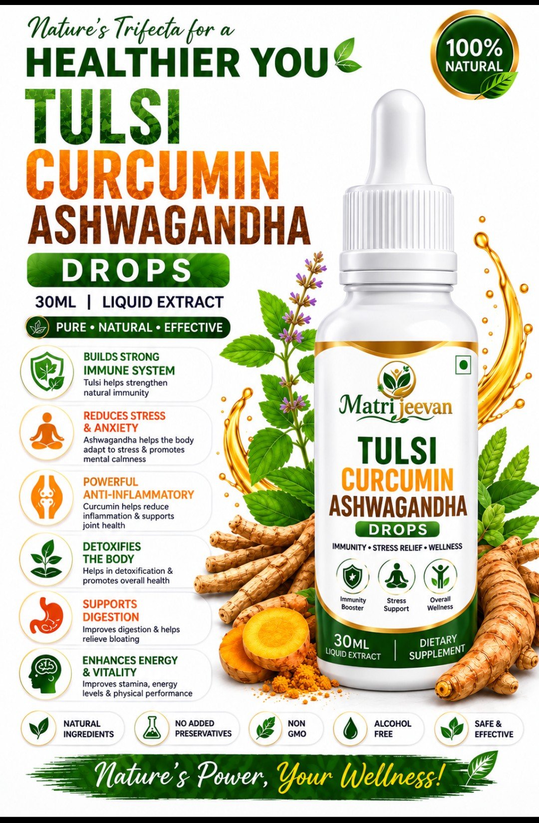 TULSI CURCUMIN 30 ML